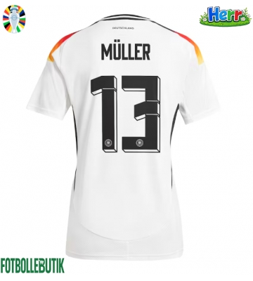 Tyskland Thomas Muller #13 Hemmatröja EM 2024 Kortärmad